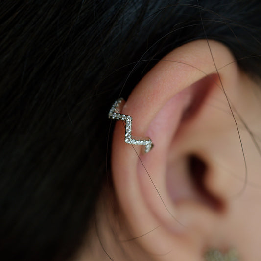 'W' ear cuff